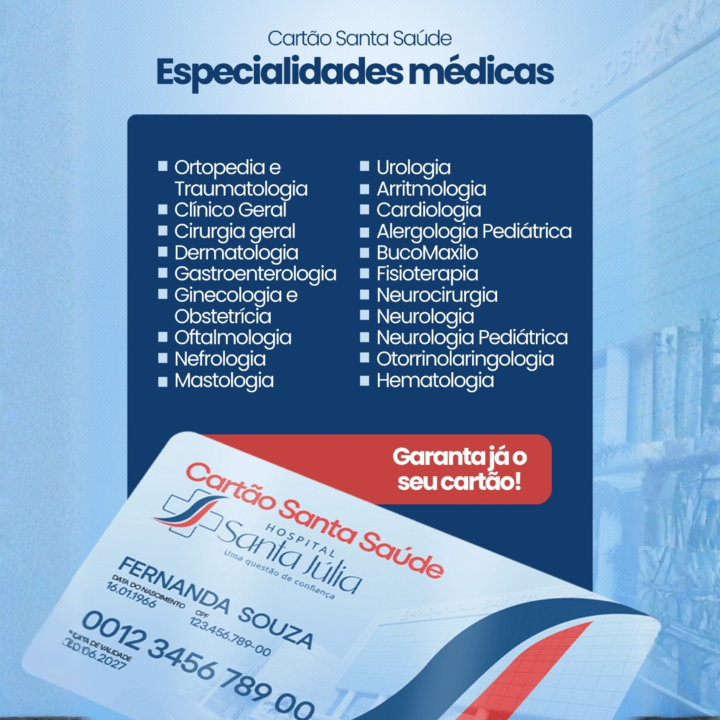 especialidades cartão santa julia